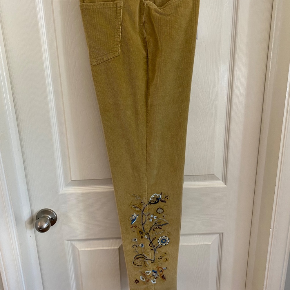 April Cornell corduroy pants, XL